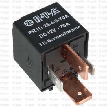 RELAY 12V 70A AC PR1D-2B4-0-70A