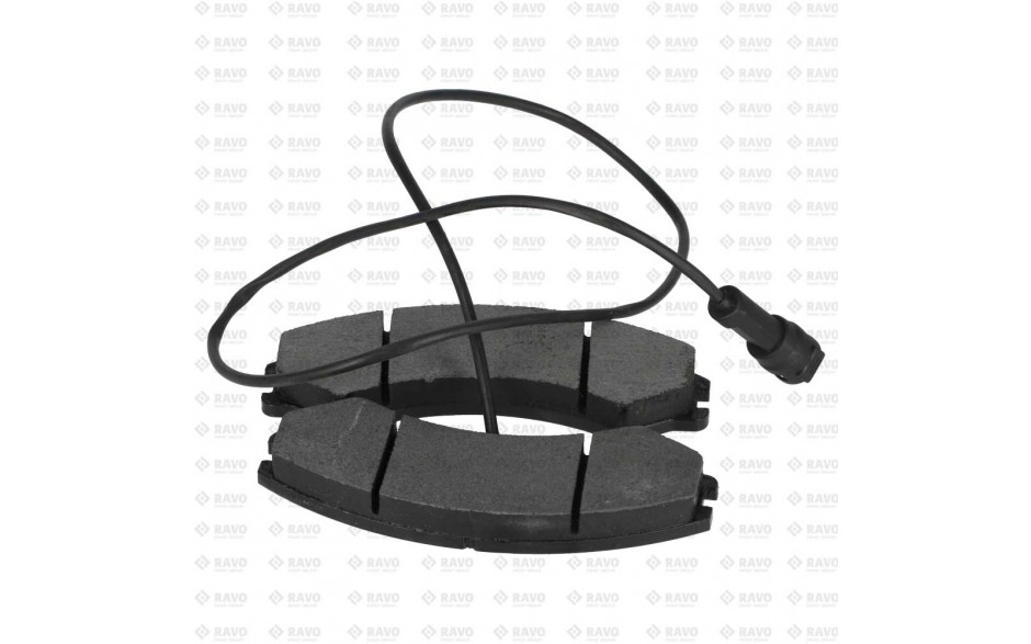 SET OF 4 BRAKE PADS FOR 1 AXLE AZC