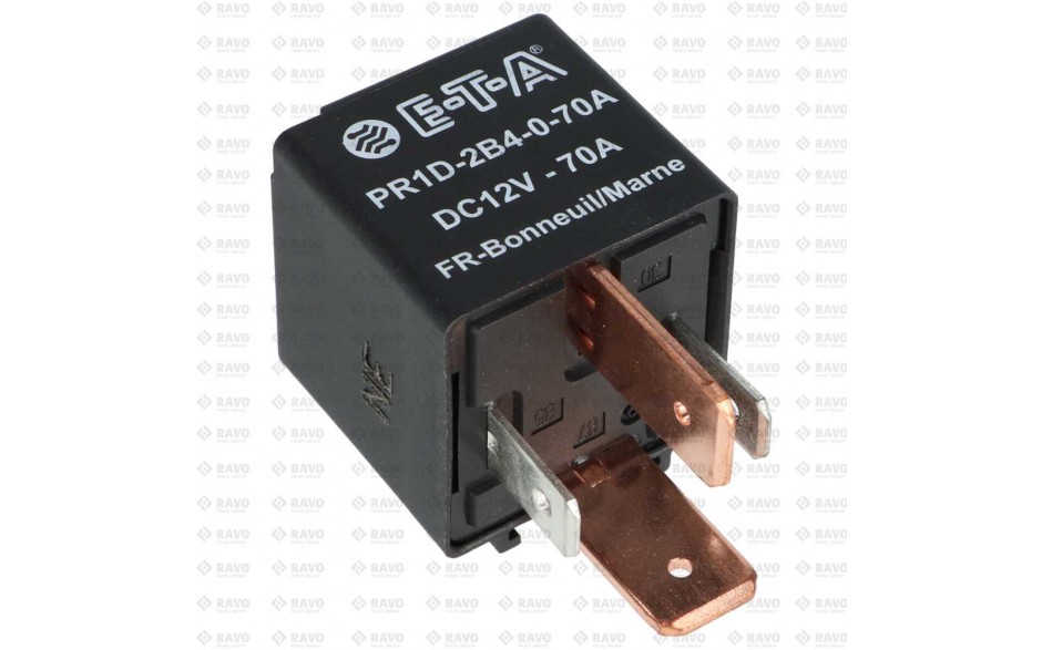 RELAY 12V 70A AC PR1D-2B4-0-70A