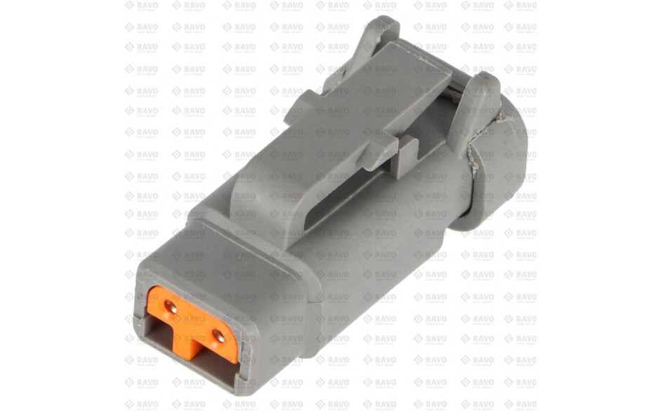 2 WAY PLUG RESISTOR 120 OHMS DEUTSCH