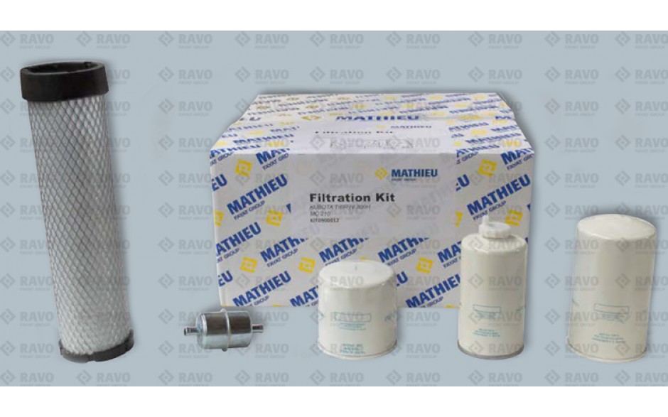 FILTRATION KIT MC210 KUB TIER 4/5 500 H