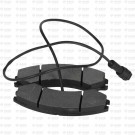 SET OF 4 BRAKE PADS FOR 1 AXLE AZC