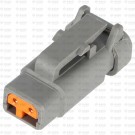 2 WAY PLUG RESISTOR 120 OHMS DEUTSCH